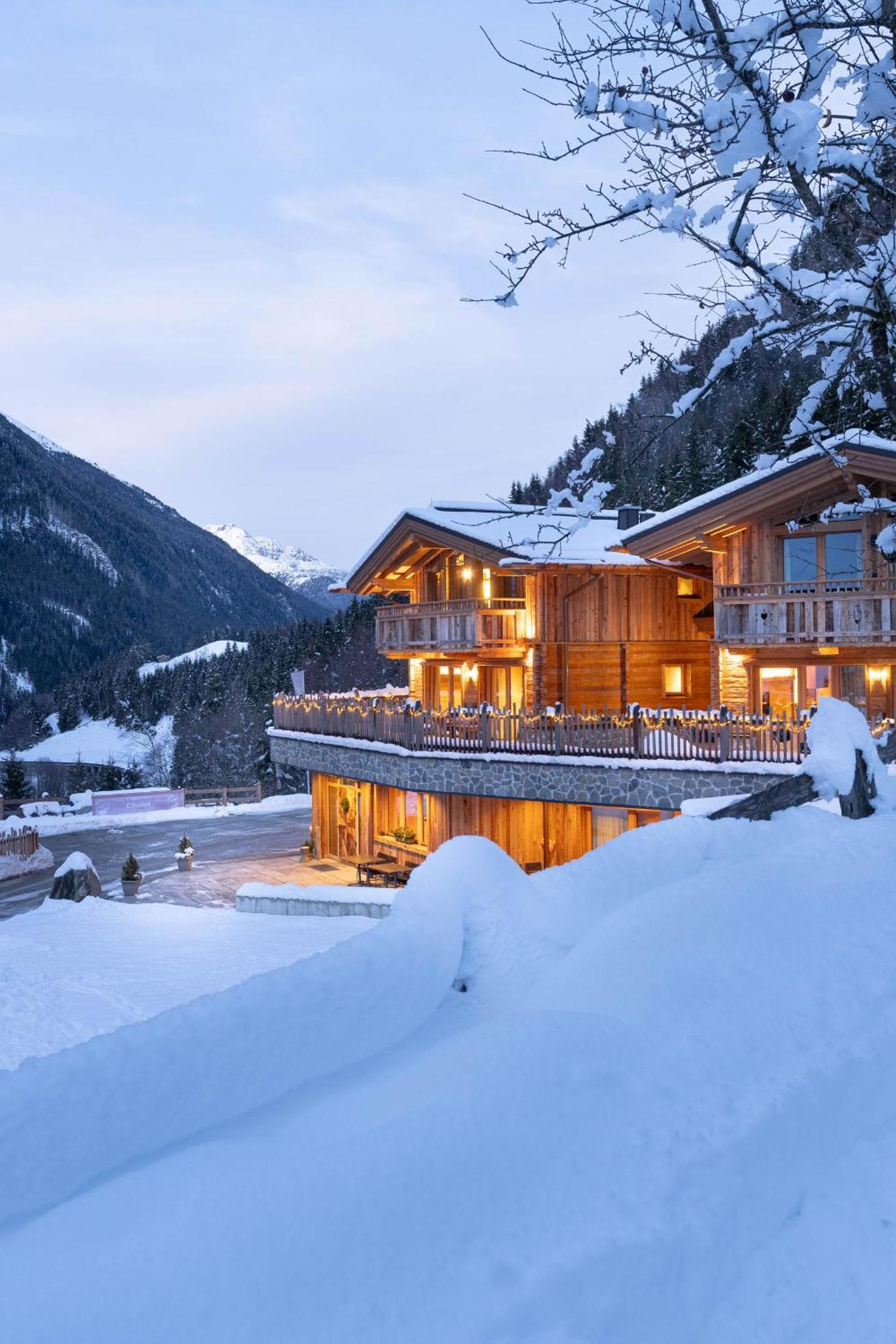 Villa Gletscher-Chalet Stubai à Neustift im Stubaital Extérieur photo